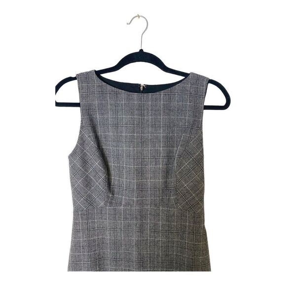 #152 CLAASIQUES ENTIER lightweight plaid career dress - Picture 4 of 8